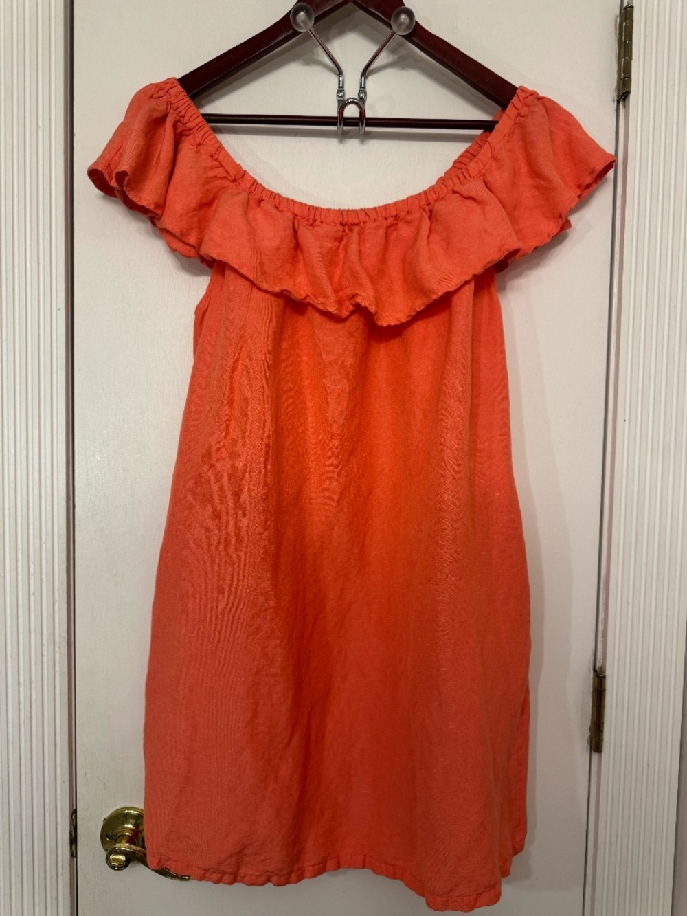 Tommy Bahama St Lucia Linen Blend Off the Shoulder Cover-up Dress